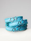 Star Leather Woven Collar