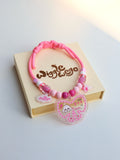 Personalised ID Tag Necklace-Catching Butterflies
