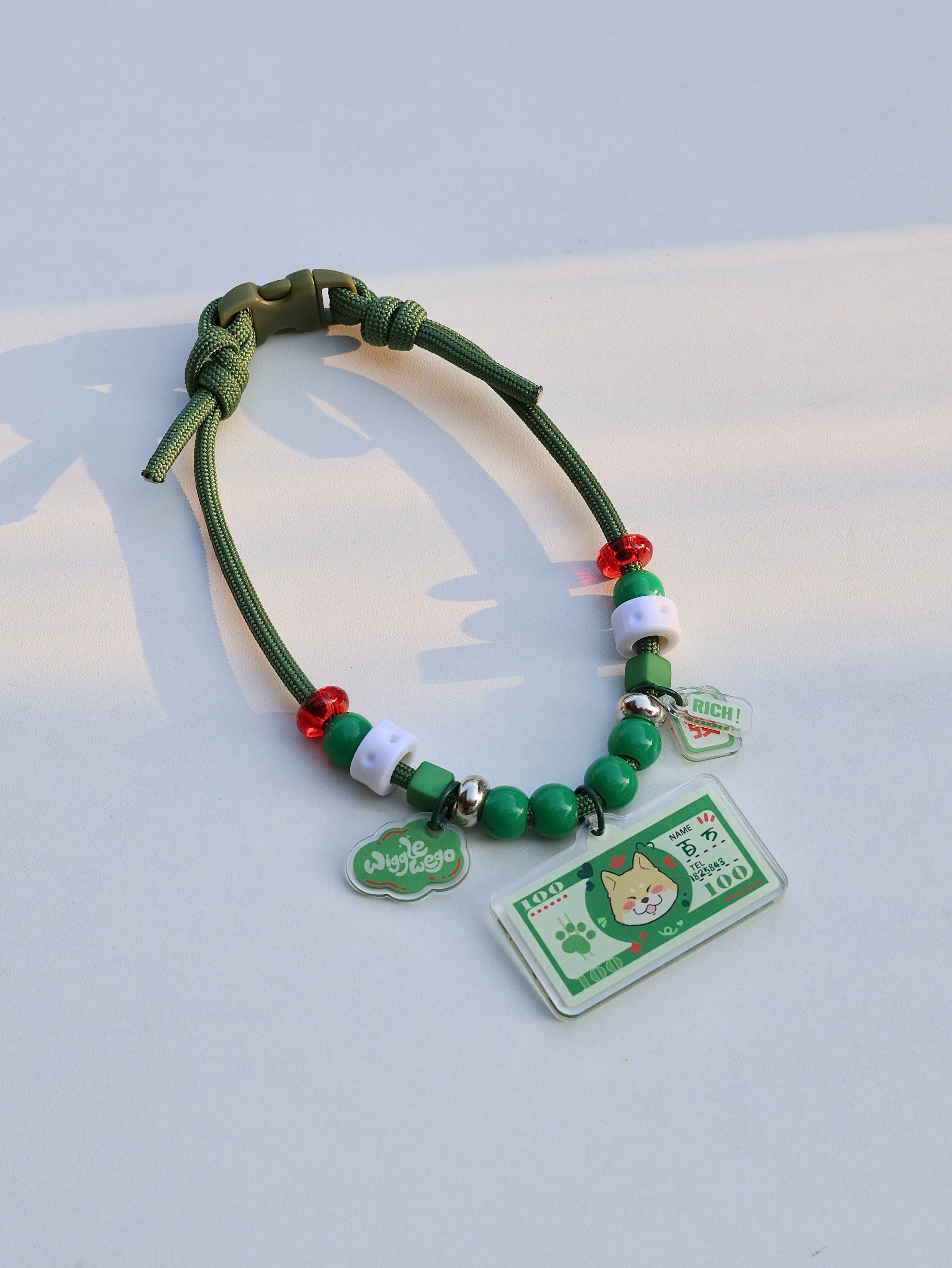 Personalised ID Tag Necklace-Money Pours In