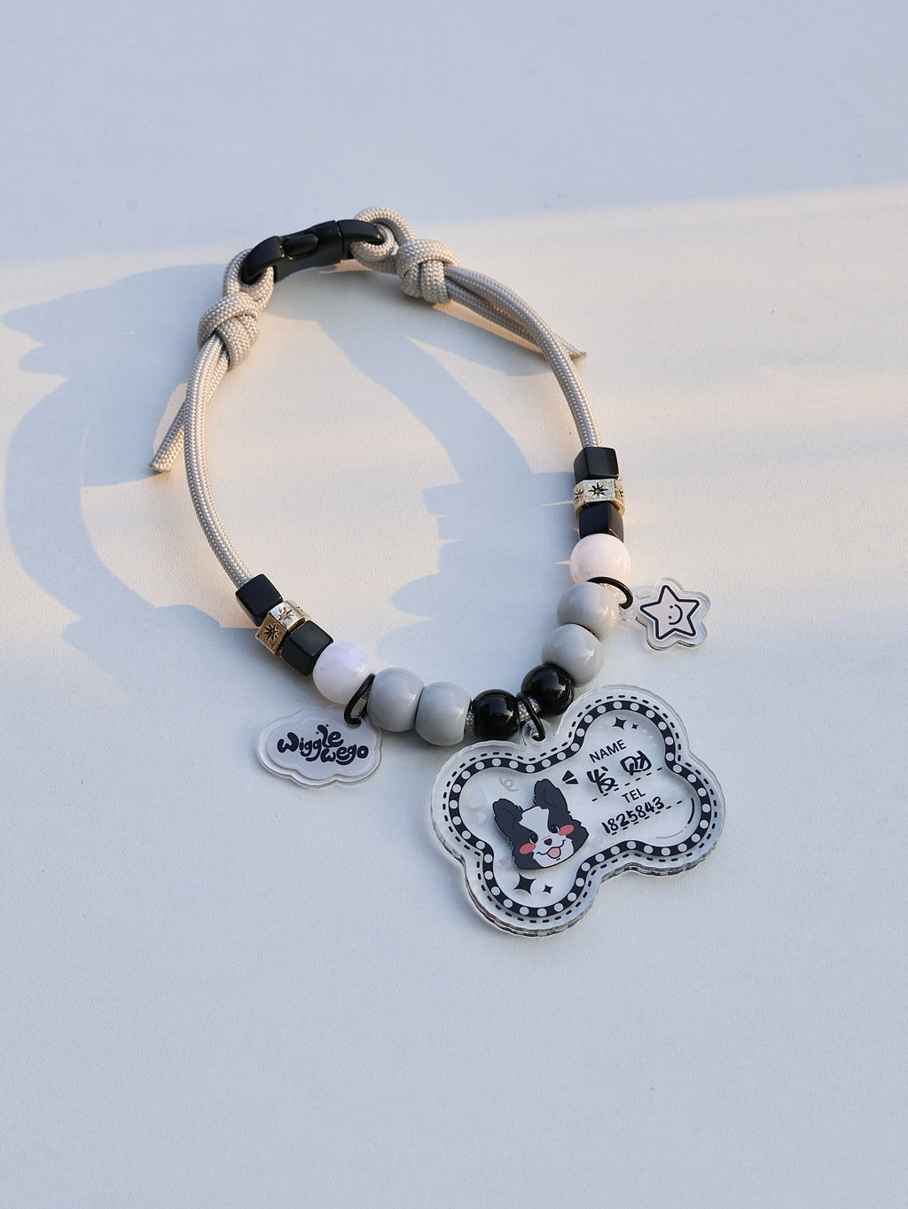 Personalised ID Tag Necklace-Moonlight Serenade