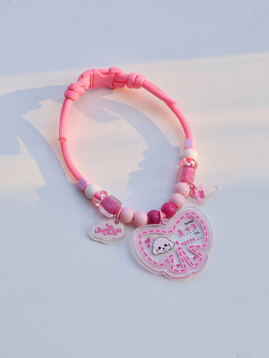 Personalised ID Tag Necklace-Catching Butterflies