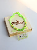 Personalised ID Tag Necklace-Footprints On The Green
